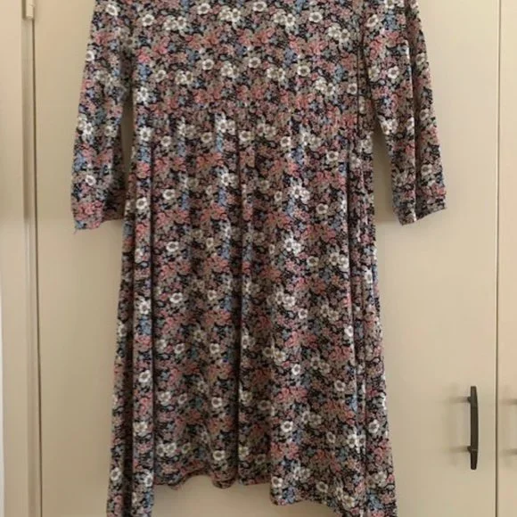 Crossroads Floral Asymmetrical Dress Size XS - Picture 3 of 7